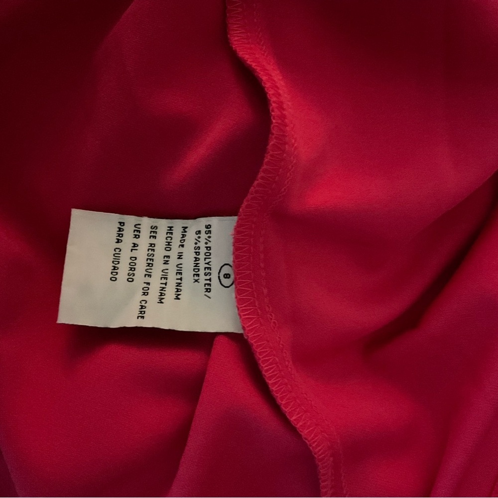 Shelby & Palmer Fuchsia Long Sleeve Dress - Picture 5 of 10